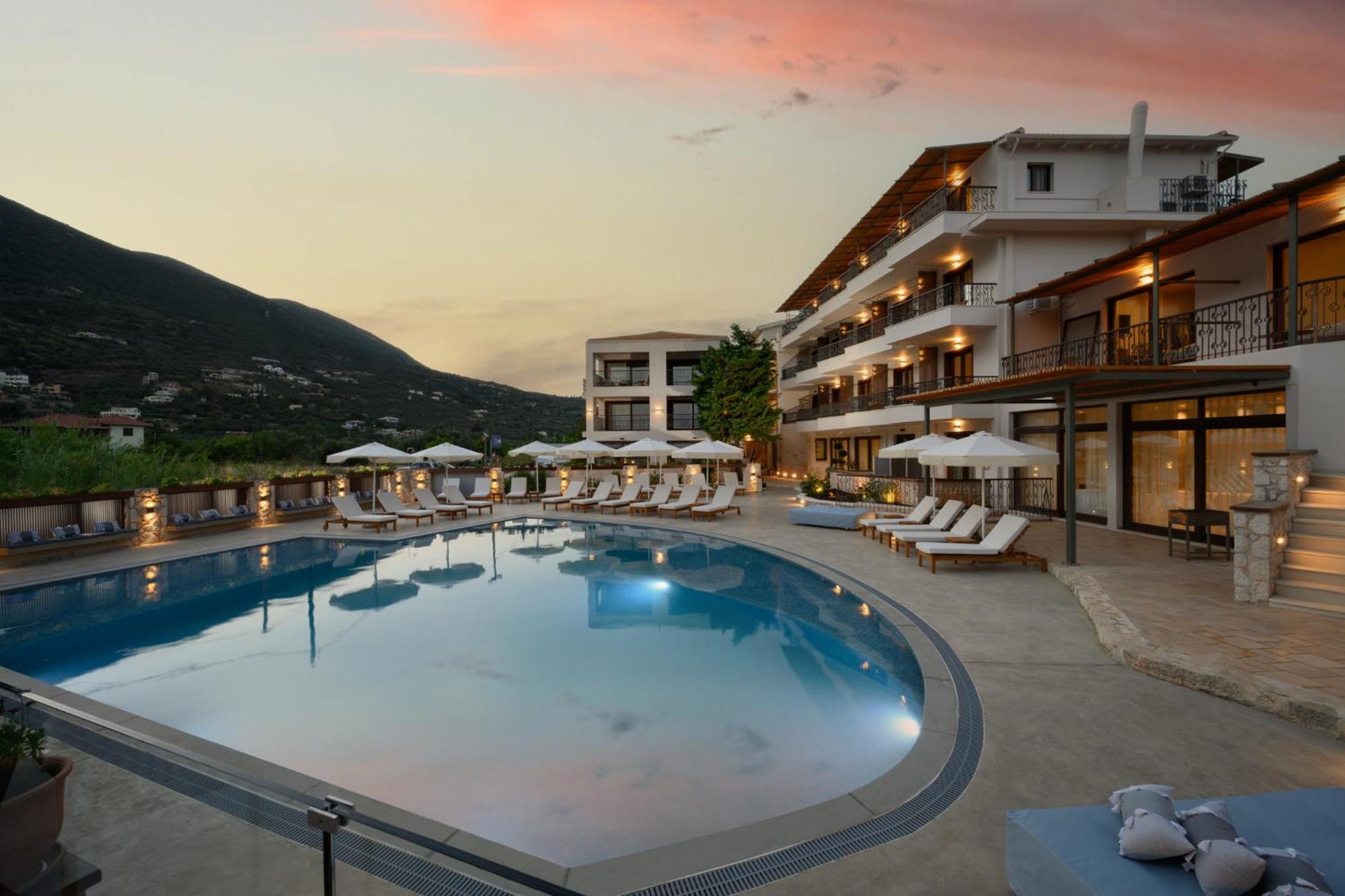 Elisso Boutique Hotel Vasilikí Eksteriør bilde