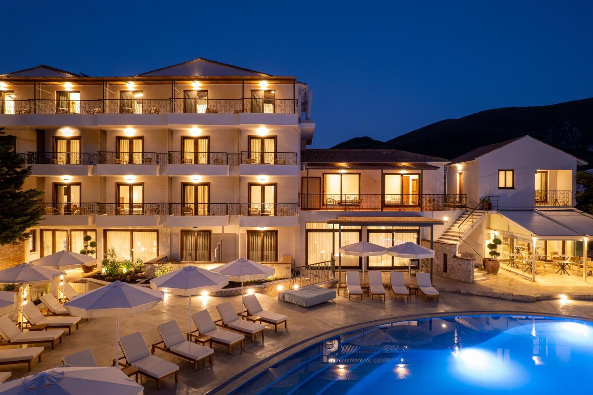 Elisso Boutique Hotel Vasilikí Eksteriør bilde